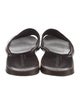 Sergio Rossi Leather Slides