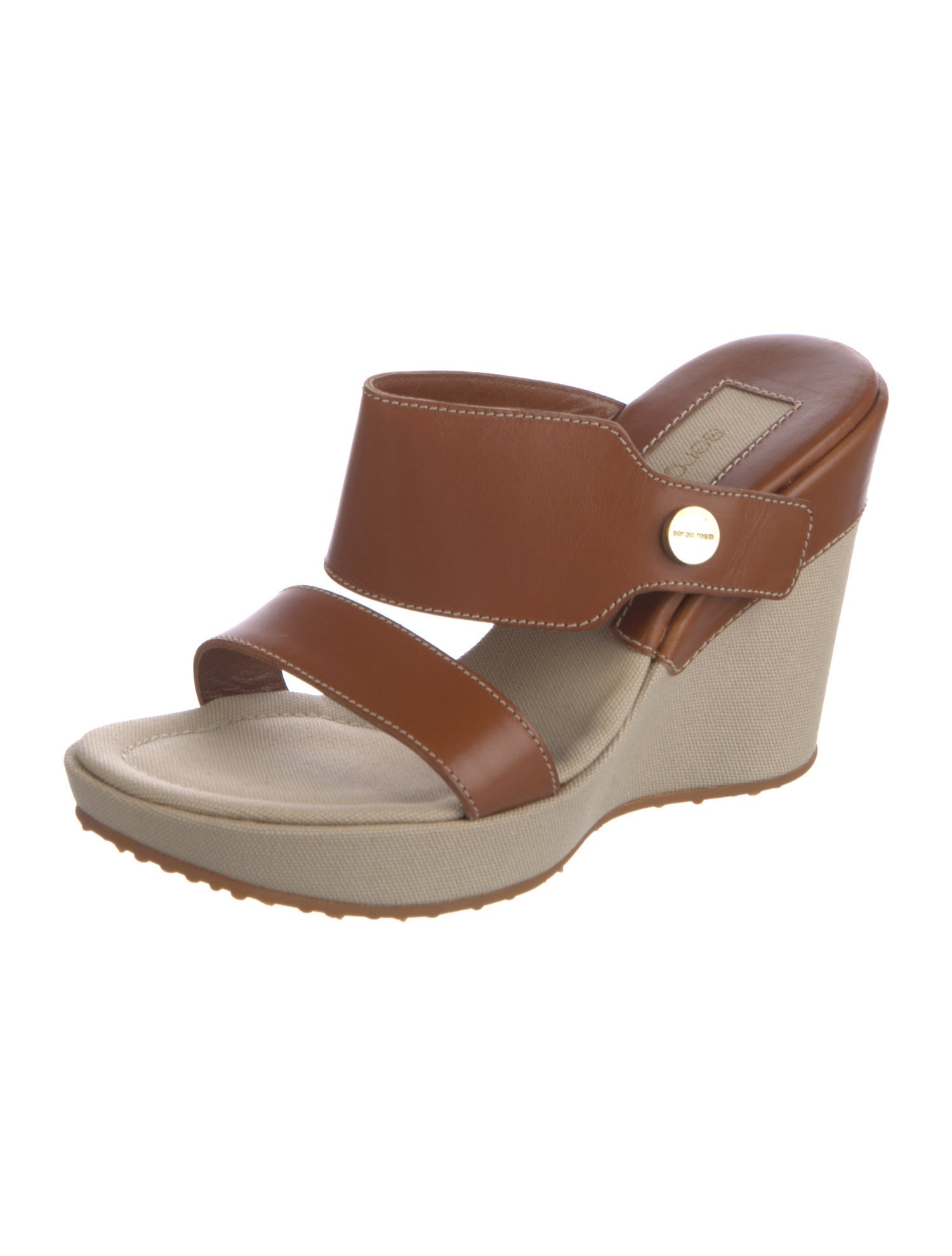 Sergio Rossi Leather Sandals