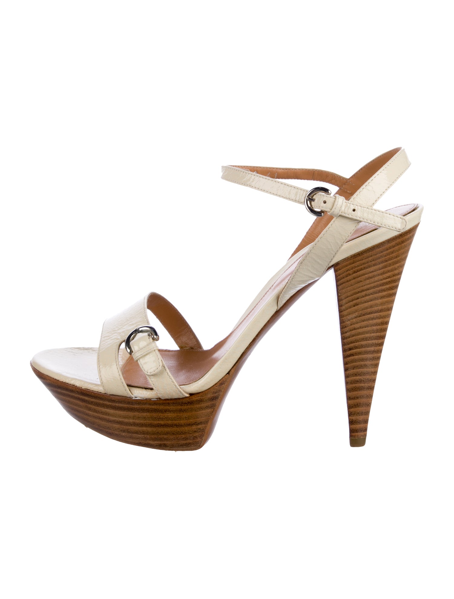 Sergio Rossi Patent Leather Sandals