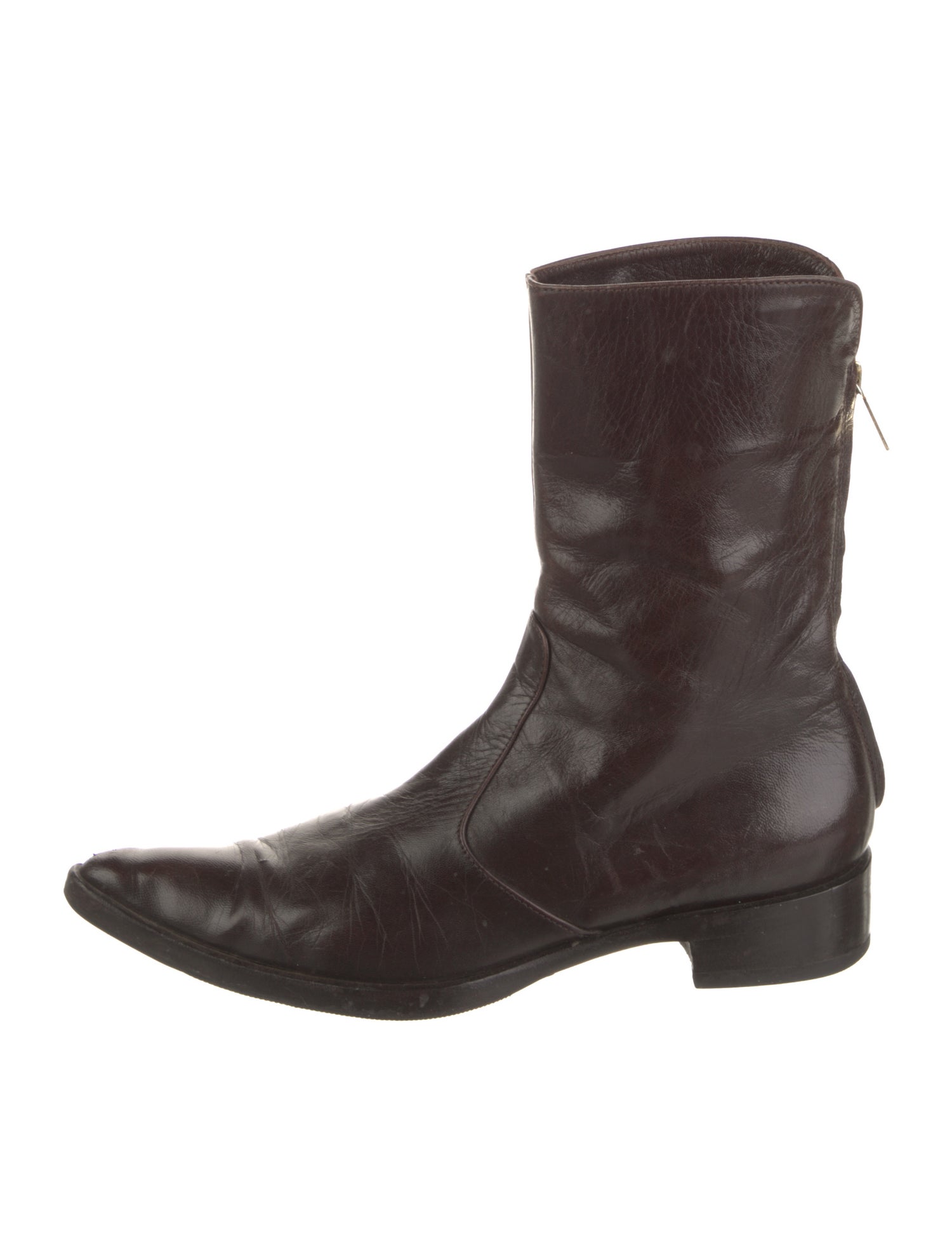 Sergio Rossi Leather Boots