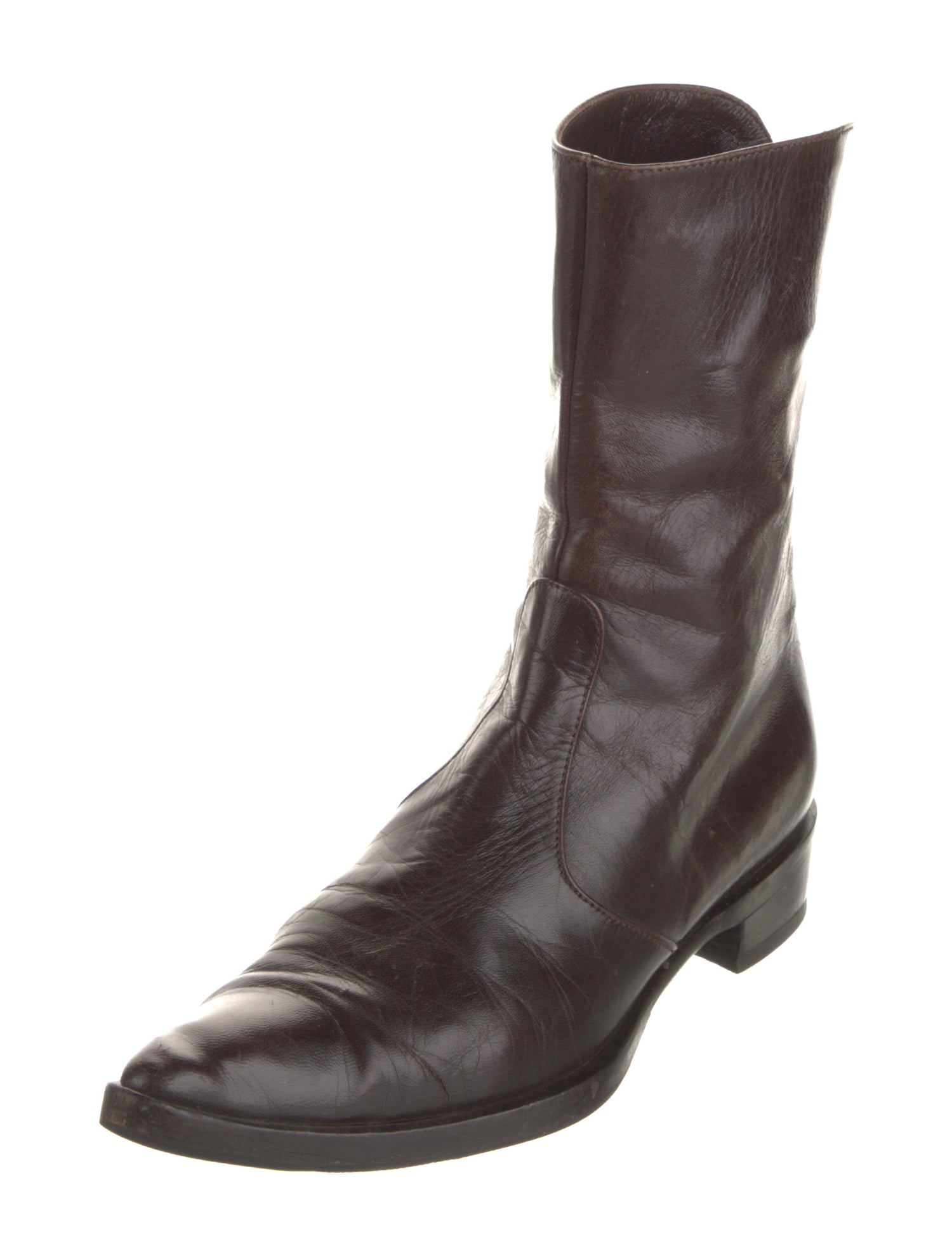 Sergio Rossi Leather Boots