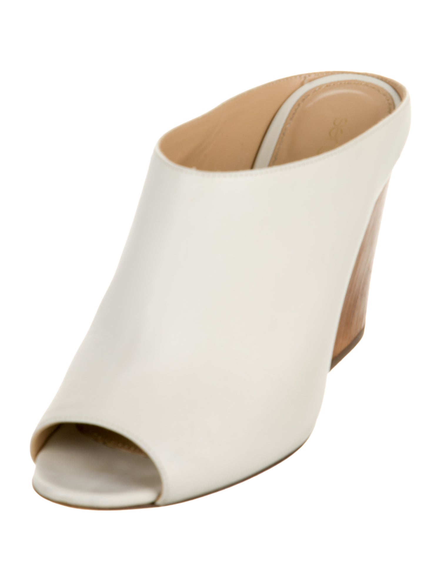 Sergio Rossi Leather Mules