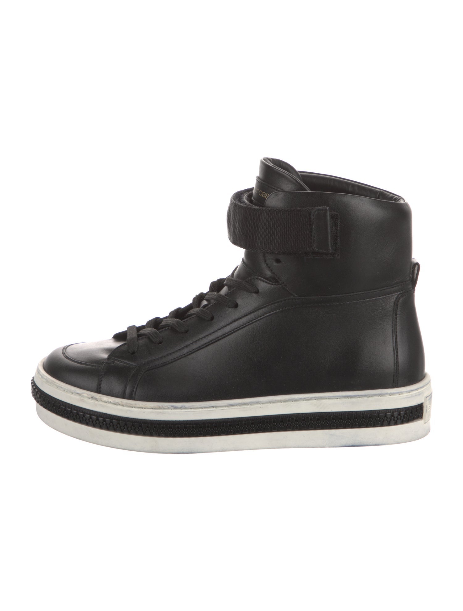 Sergio Rossi Leather Sneakers