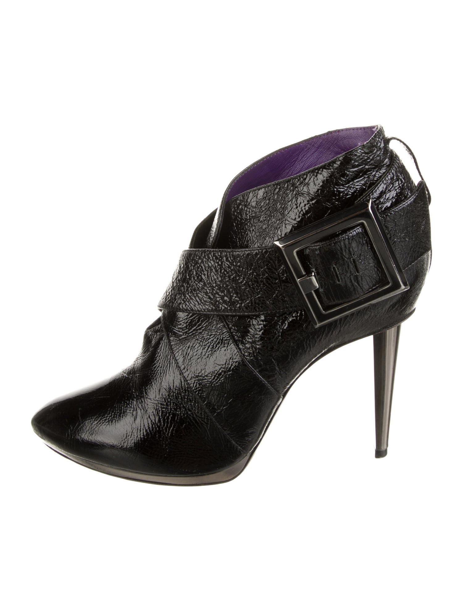 Sergio Rossi Patent Leather Boots