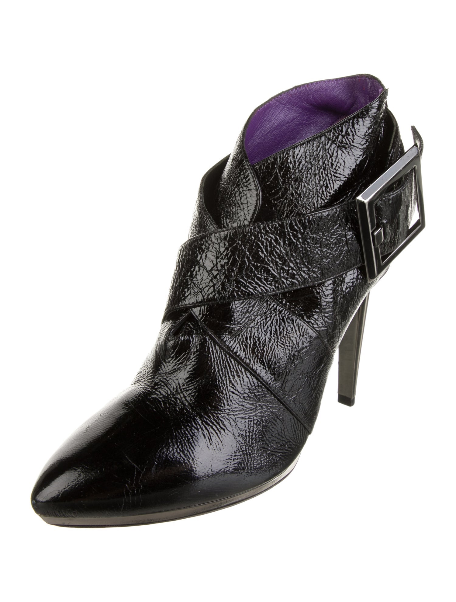 Sergio Rossi Patent Leather Boots