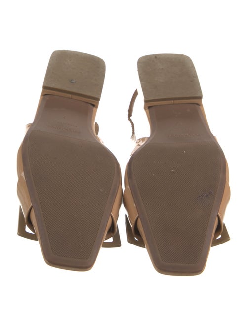 Sergio Rossi Patent Leather Slingback Flats