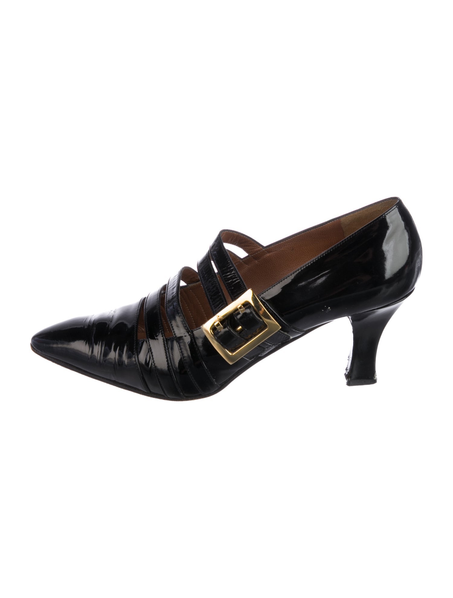 Sergio Rossi Patent Leather Pumps