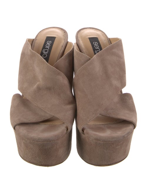 Sergio Rossi Suede Sandals