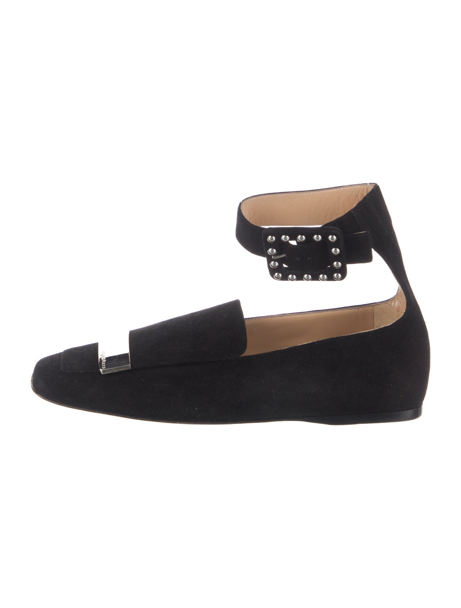 Sergio Rossi Suede Flats