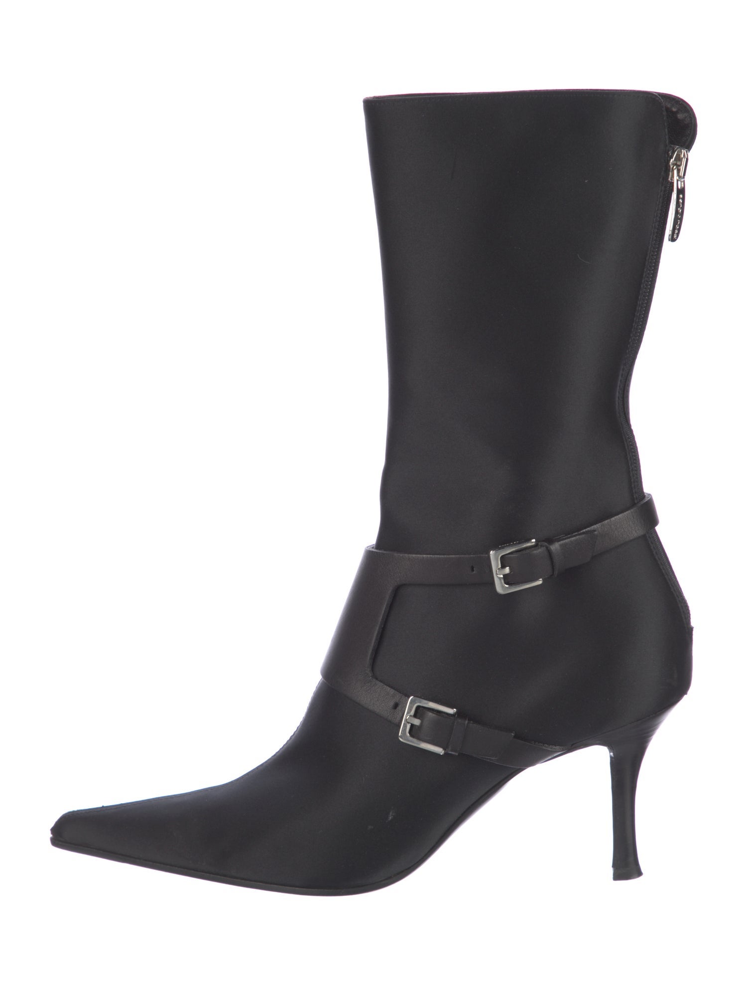 Sergio Rossi Neoprene Moto Boots