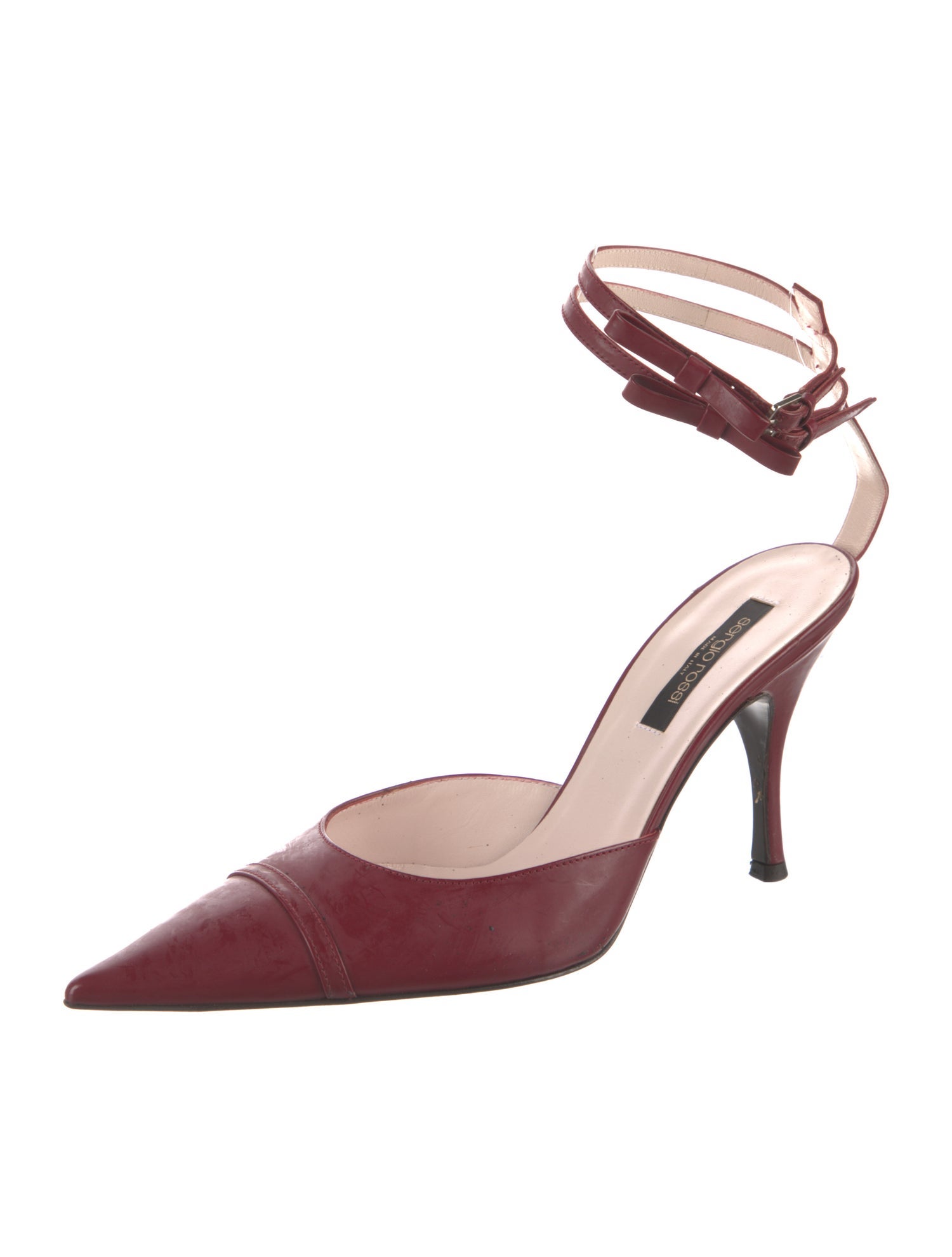 Sergio Rossi Leather D'Orsay Pumps