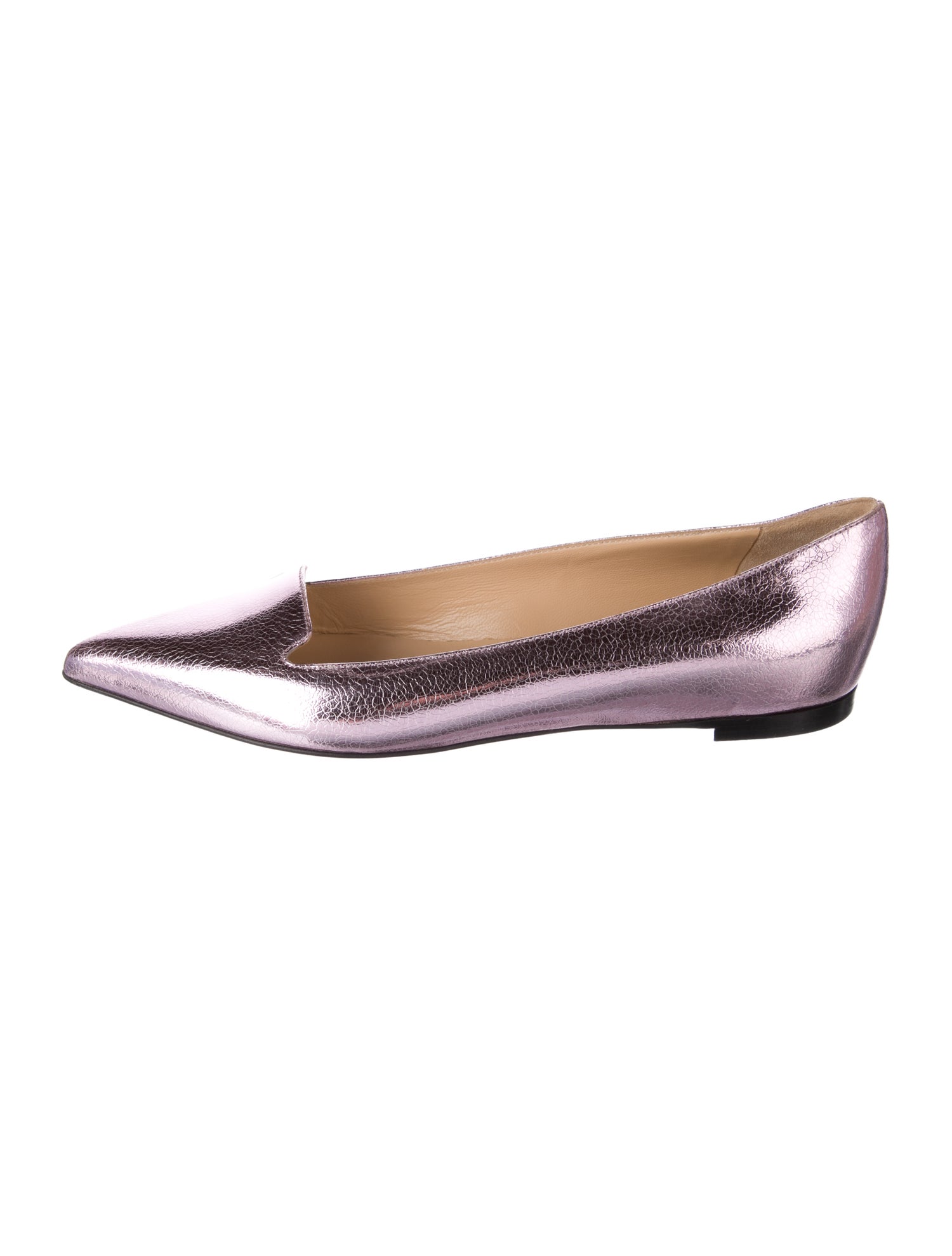 Sergio Rossi Leather Ballet Flats