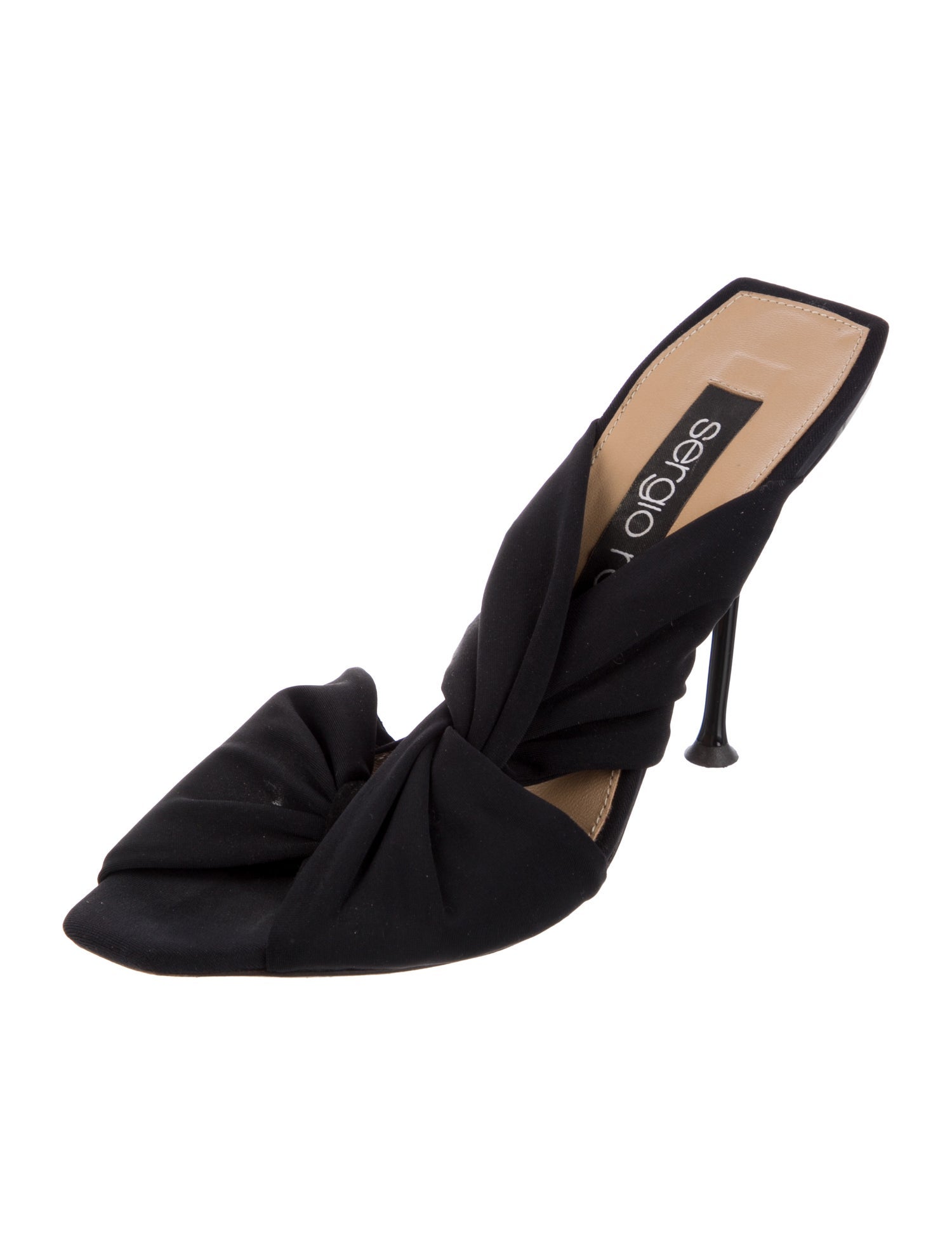 Sergio Rossi Floral Print Mules