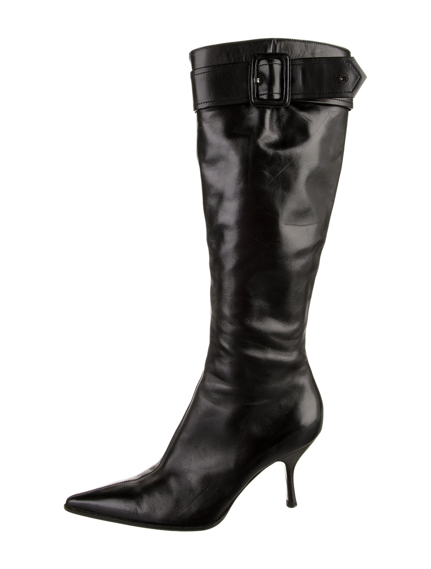 Sergio Rossi Leather Boots