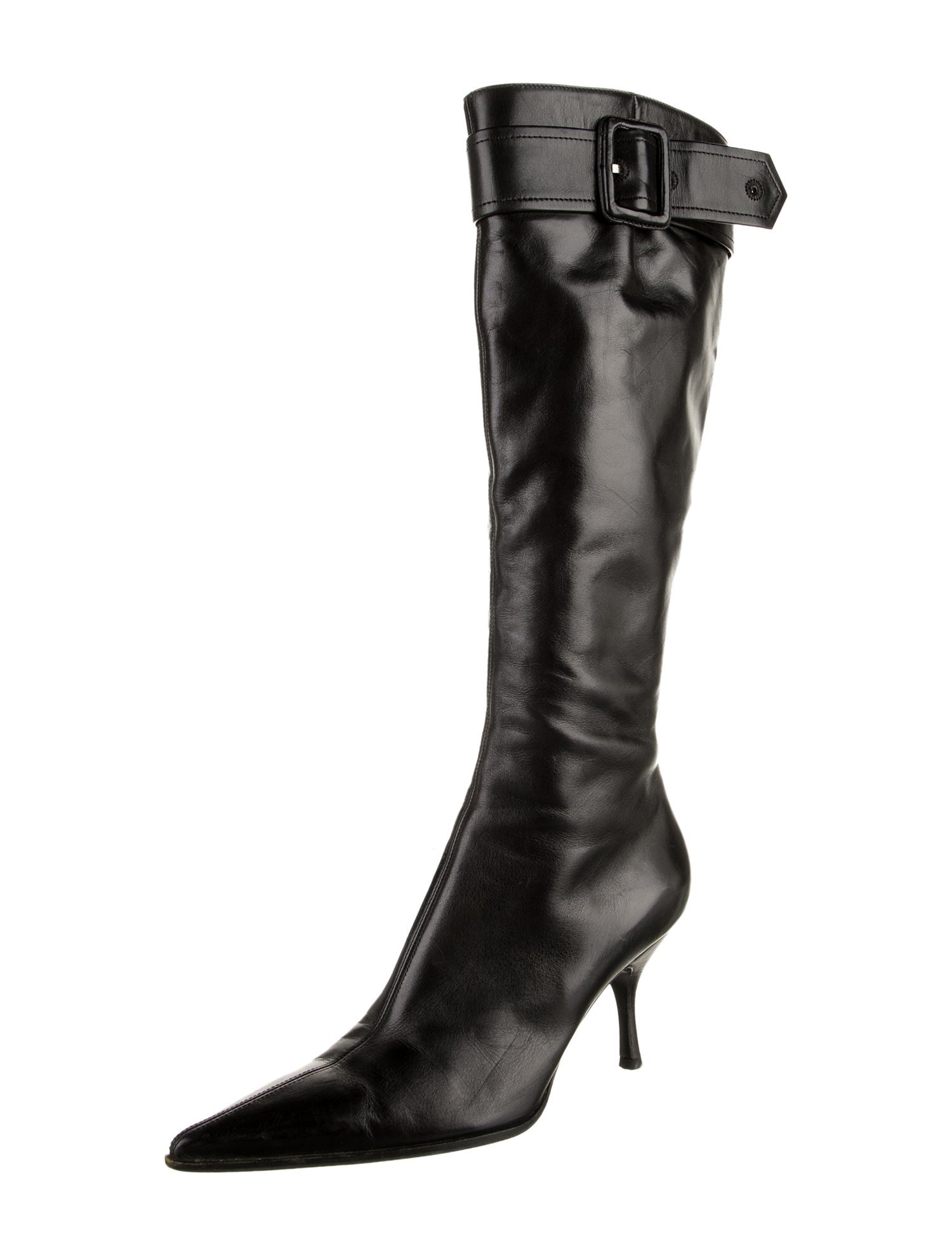 Sergio Rossi Leather Boots