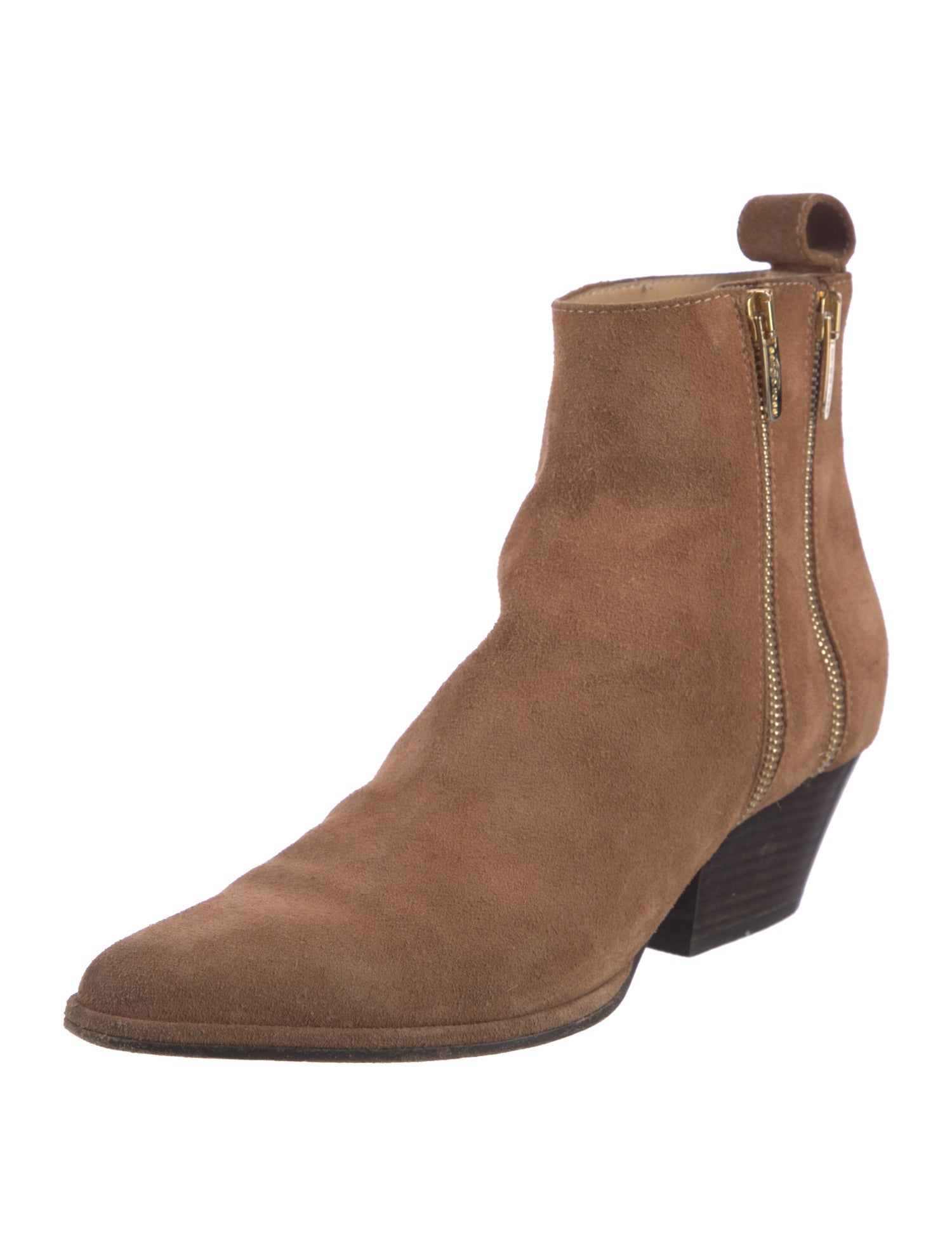 Sergio Rossi Suede Western Boots