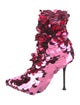Sergio Rossi Sequins Sequin Embellishments Boots