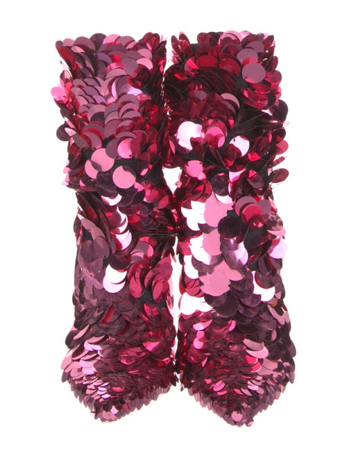 Sergio Rossi Sequins Sequin Embellishments Boots
