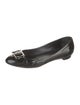 Sergio Rossi Patent Leather Ballet Flats