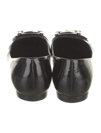 Sergio Rossi Patent Leather Ballet Flats