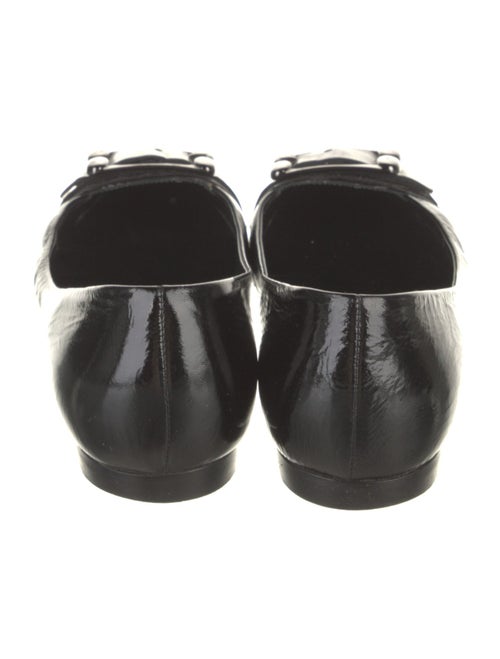 Sergio Rossi Patent Leather Ballet Flats
