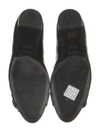 Sergio Rossi Patent Leather Ballet Flats