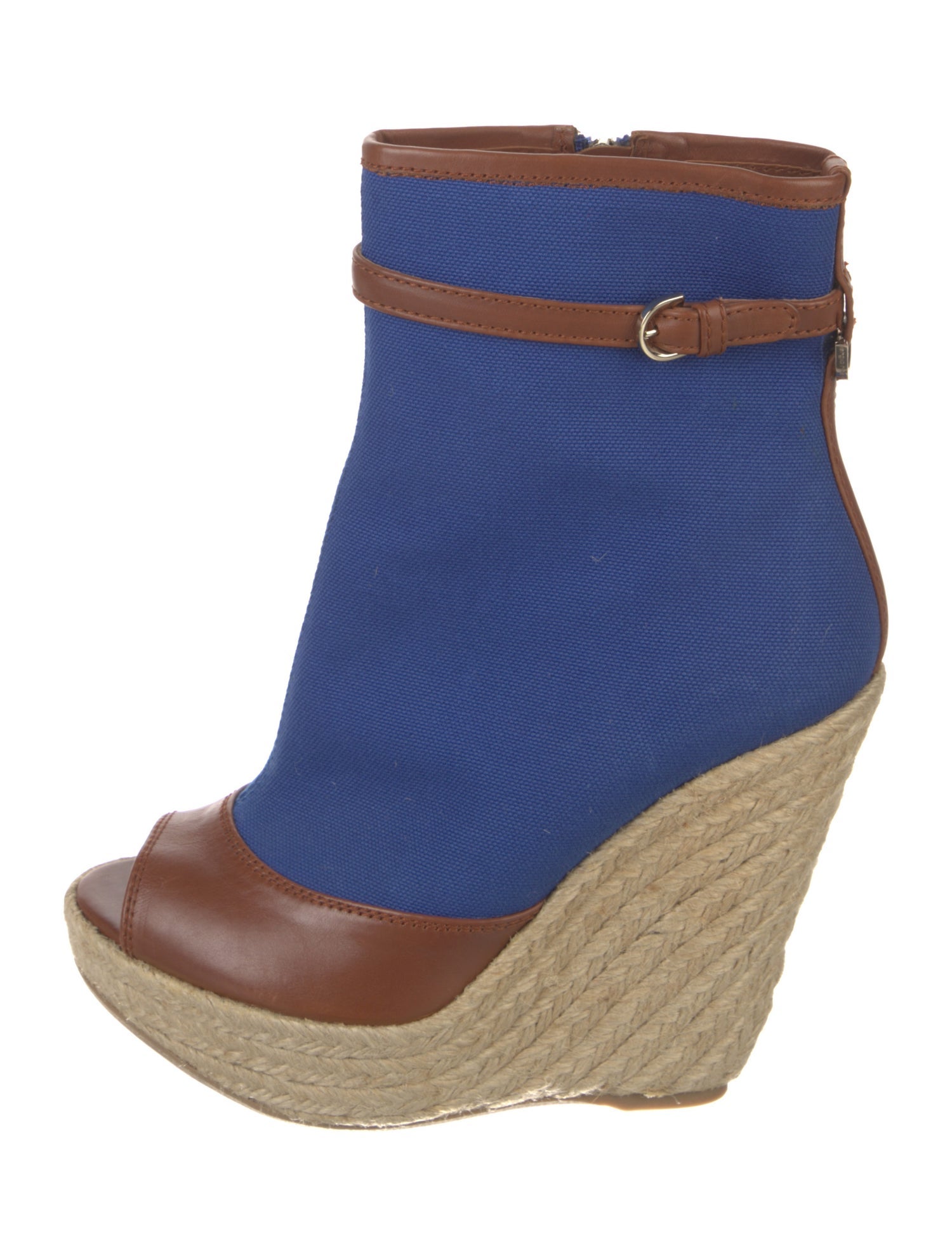 Sergio Rossi Canvas Colorblock Pattern Pumps