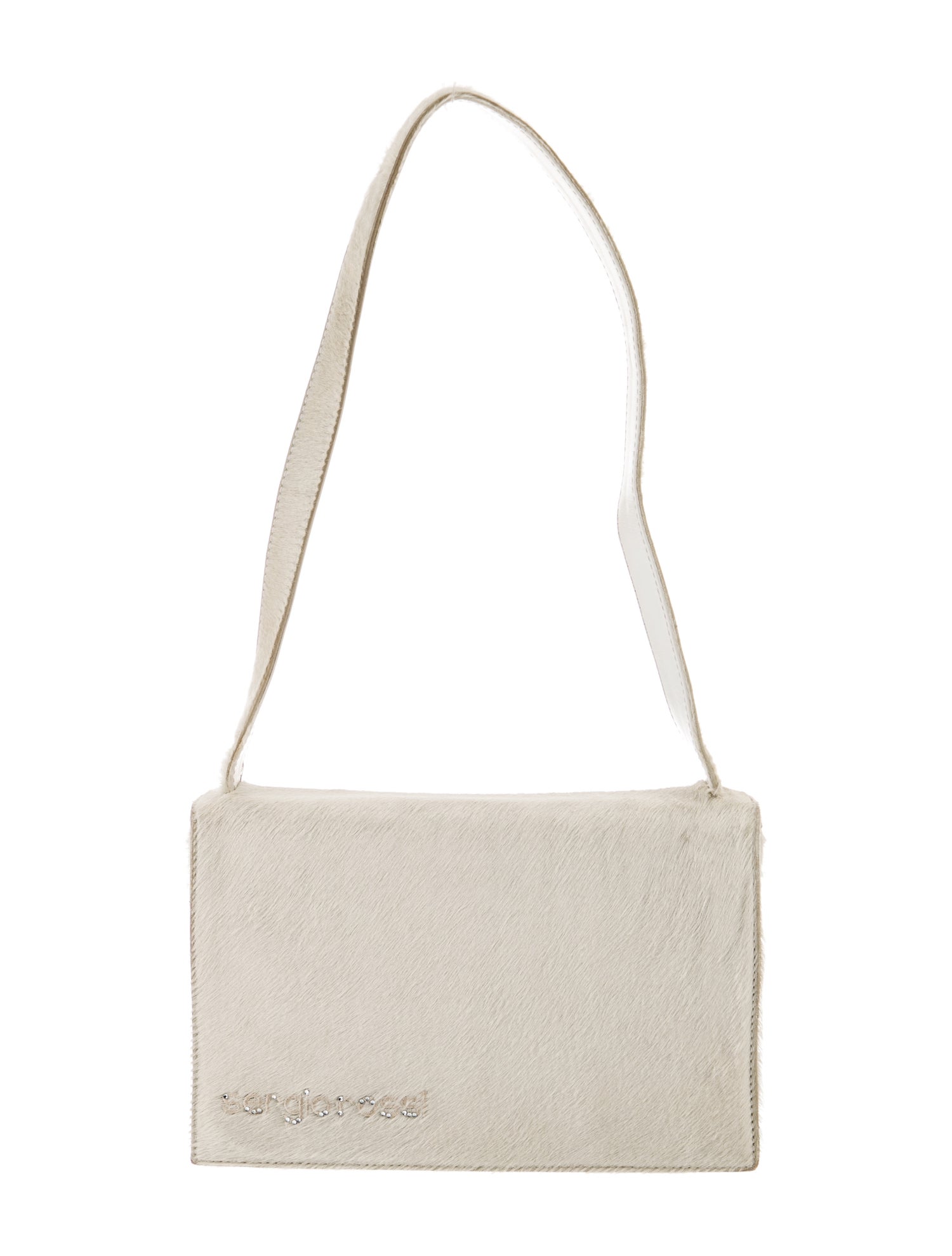 Sergio Rossi Ponyhair Shoulder Bag