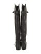 Sergio Rossi Leather Riding Boots