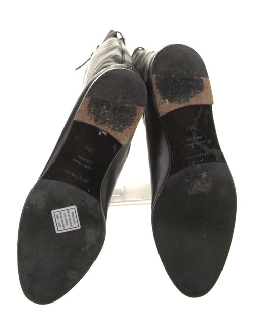 Sergio Rossi Leather Riding Boots