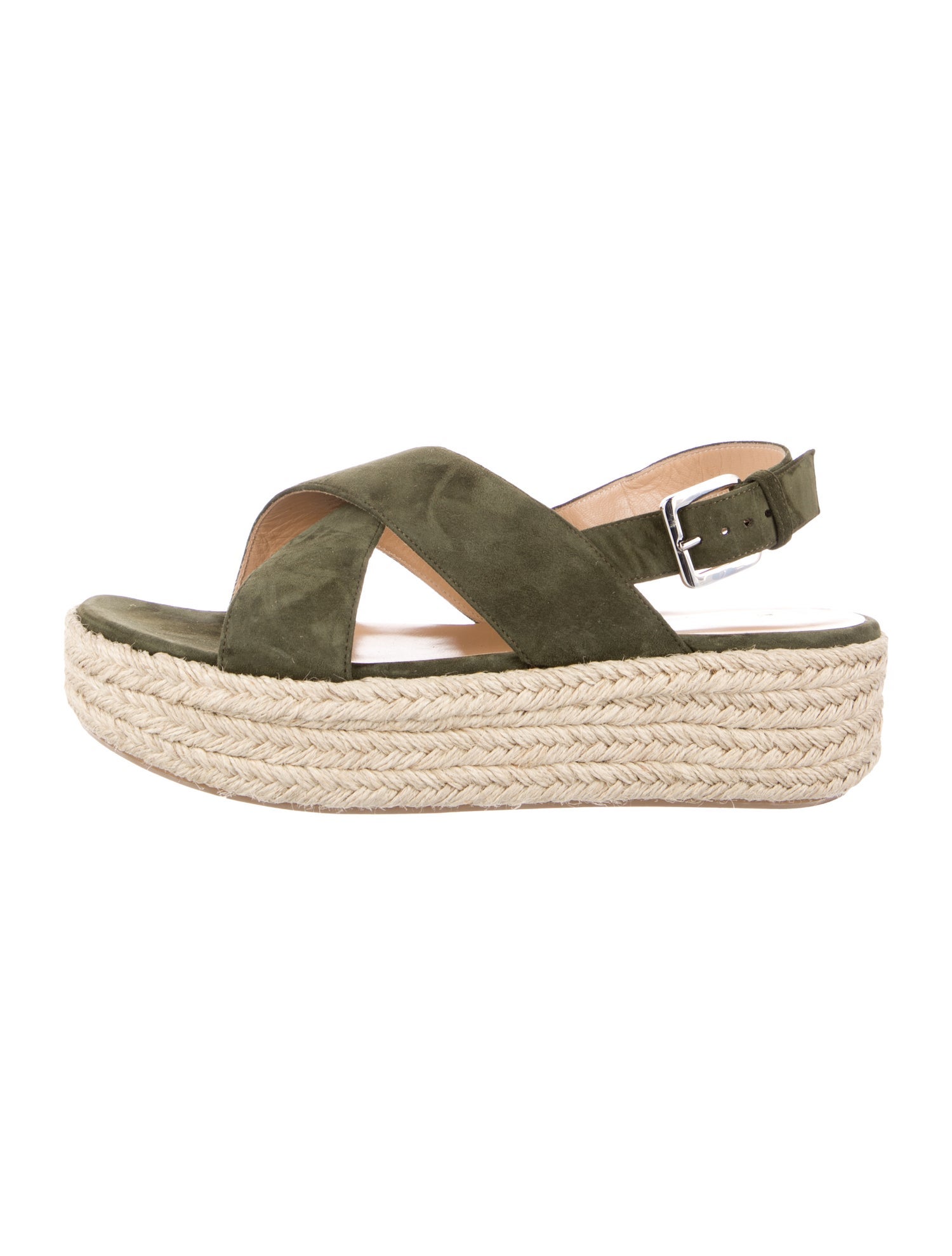 Sergio Rossi Suede Espadrilles