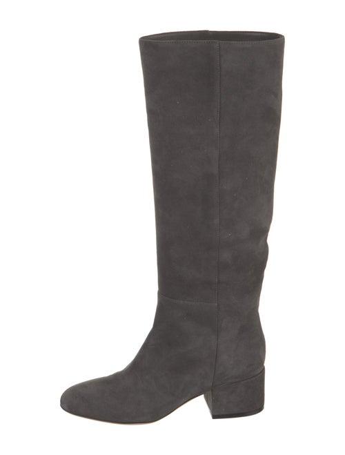 Sergio Rossi Suede Riding Boots