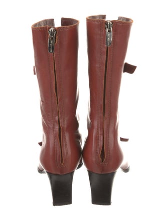 Sergio Rossi Leather Boots