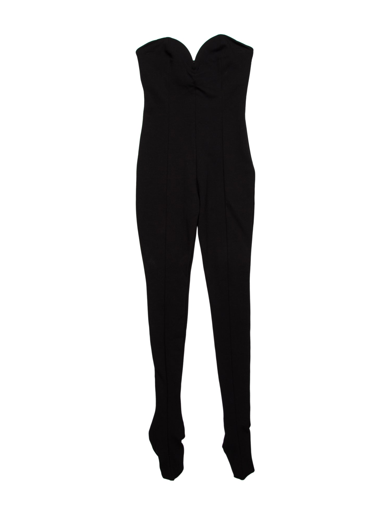 Sergio Rossi Strapless Jumpsuit