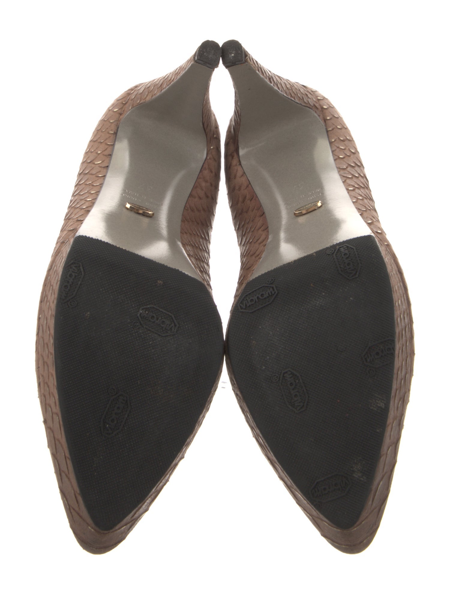 Sergio Rossi Leather Pumps