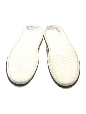 Sergio Rossi Leather Boat Shoes