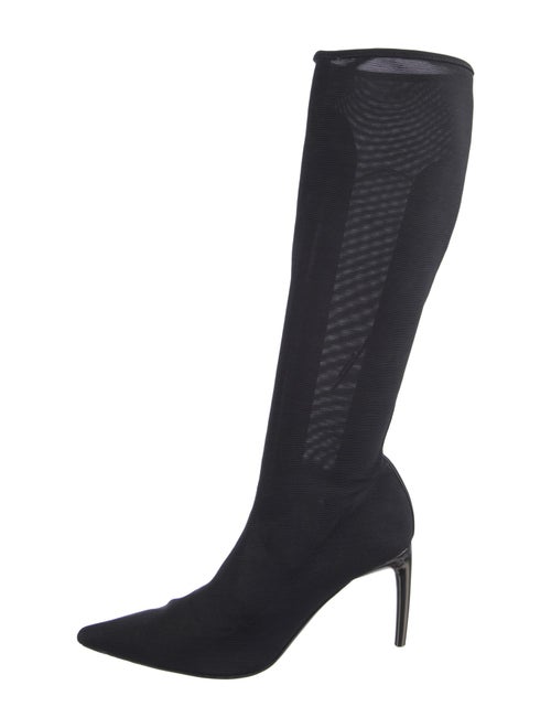 Sergio Rossi Mesh Sock Boots