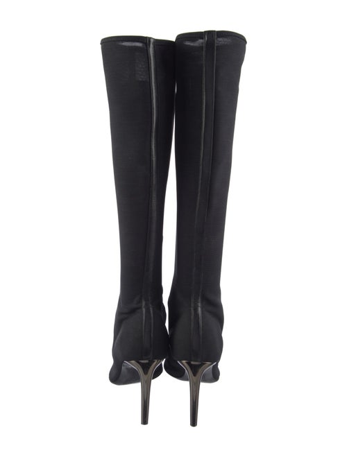 Sergio Rossi Mesh Sock Boots