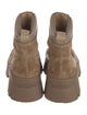 Sergio Rossi Suede Lace-Up Boots