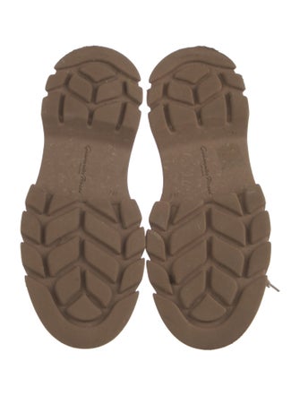 Sergio Rossi Suede Lace-Up Boots