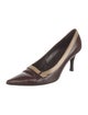 Sergio Rossi Leather Pumps