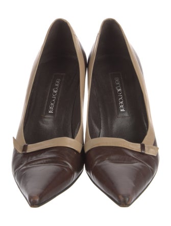 Sergio Rossi Leather Pumps