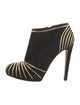 Sergio Rossi Suede Striped Boots