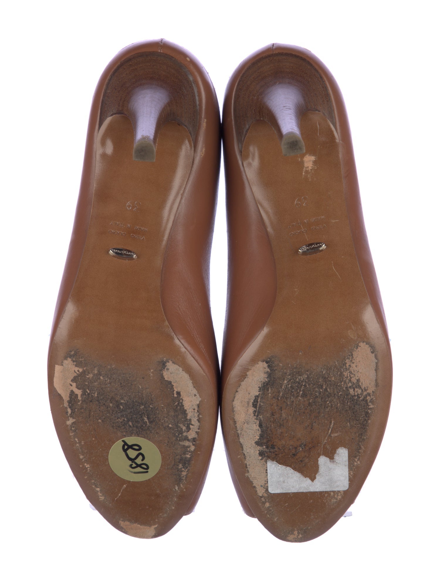 Sergio Rossi Leather Mules