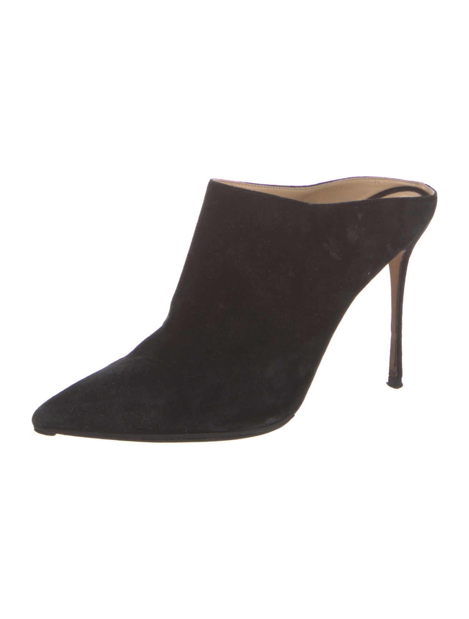 Sergio Rossi Suede Mules