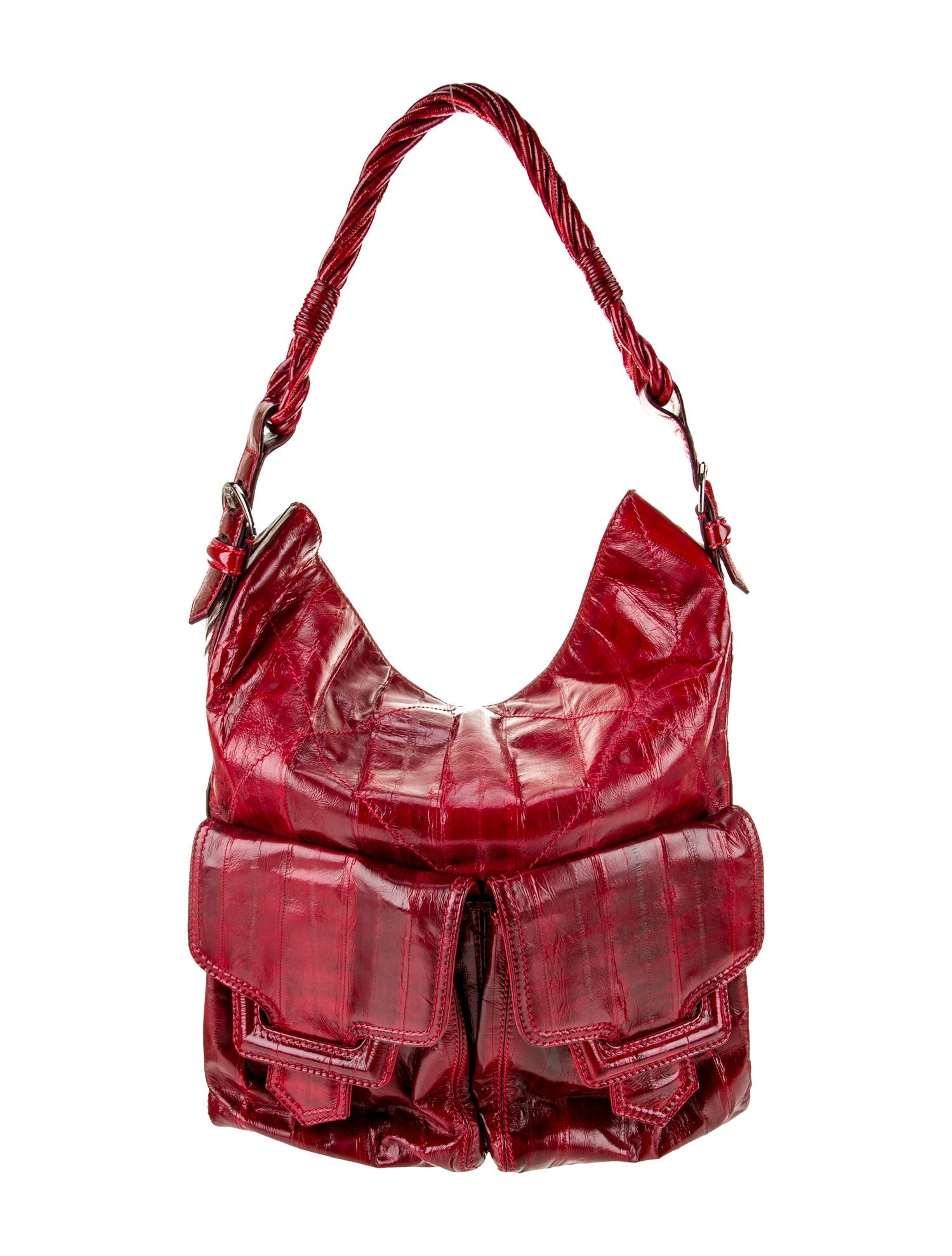 Sergio Rossi Patent Leather Hobo