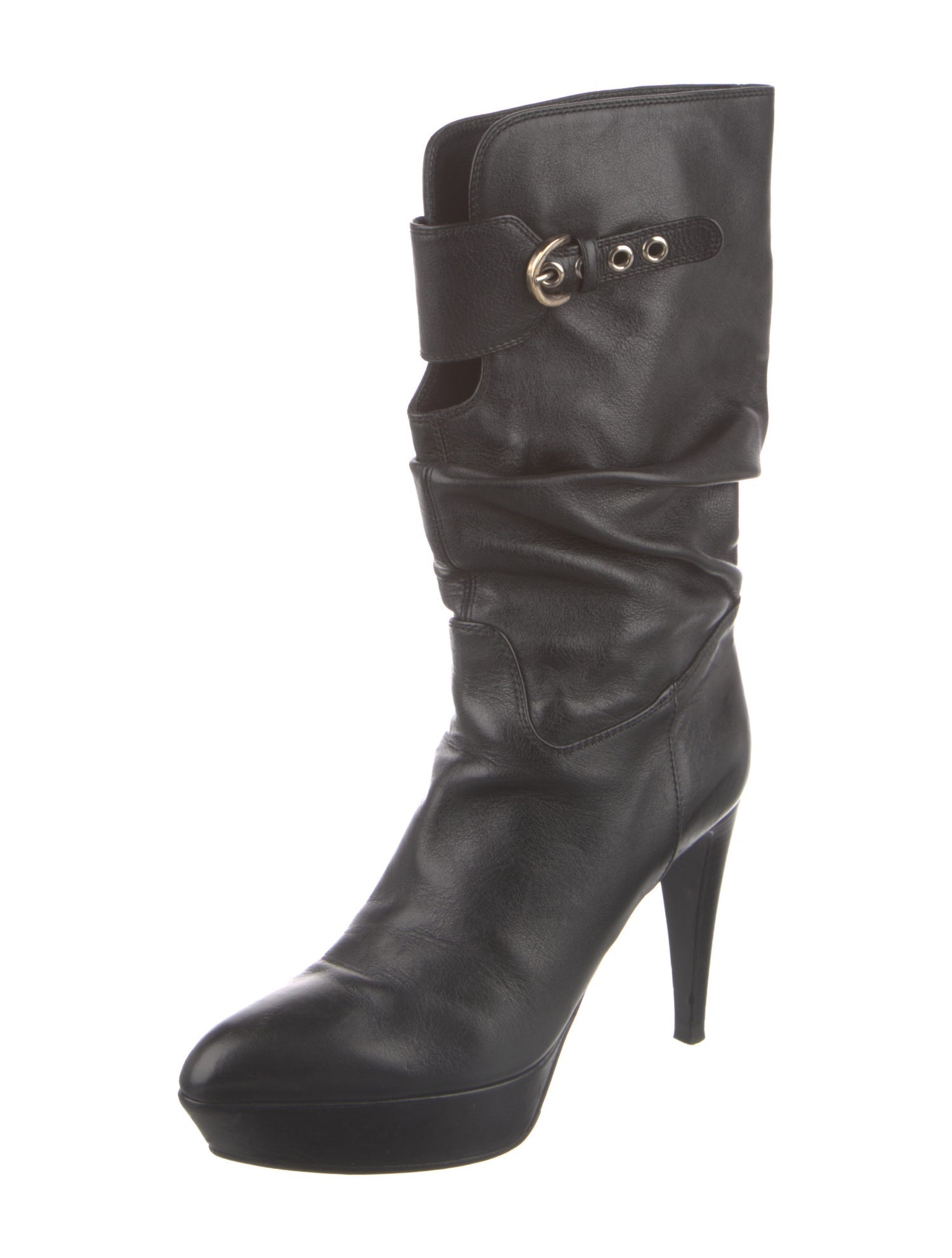 Sergio Rossi Leather Boots