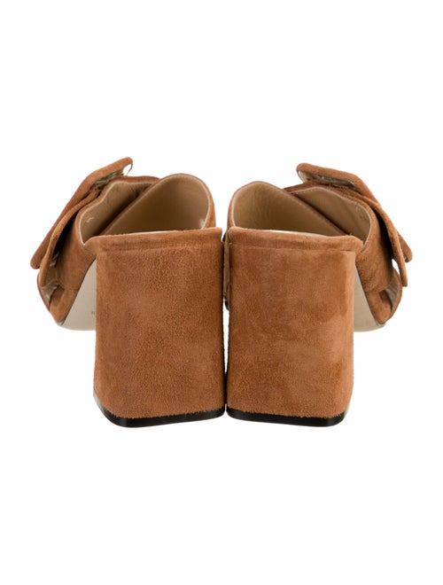 Sergio Rossi Suede Slides