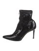 Gianvito Rossi Patent Leather Sock Boots