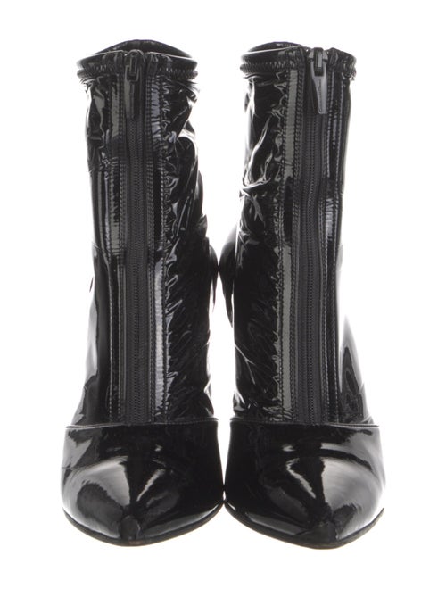 Gianvito Rossi Patent Leather Sock Boots